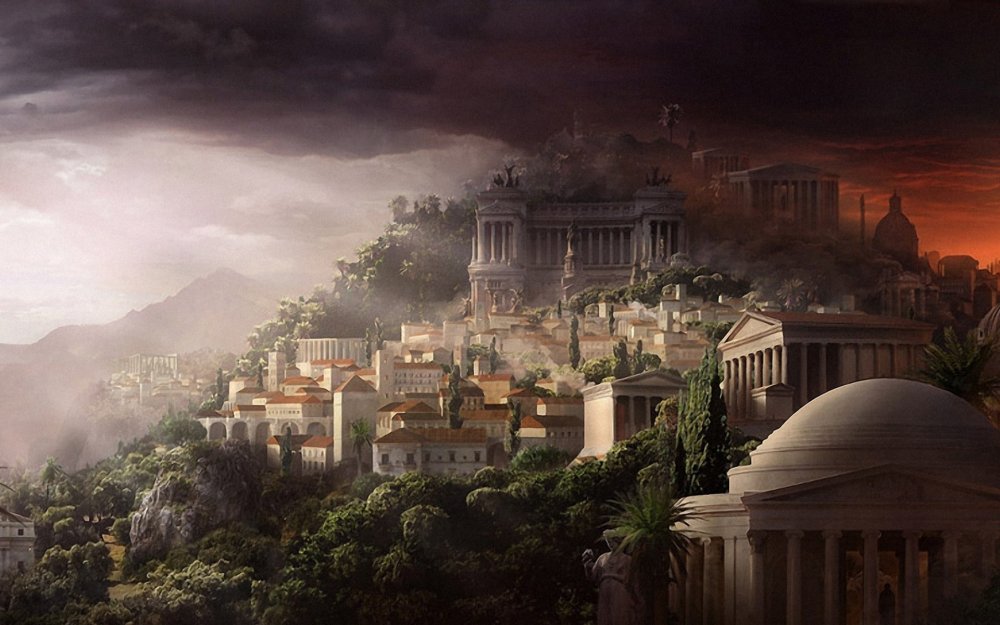 Рим античность арт город