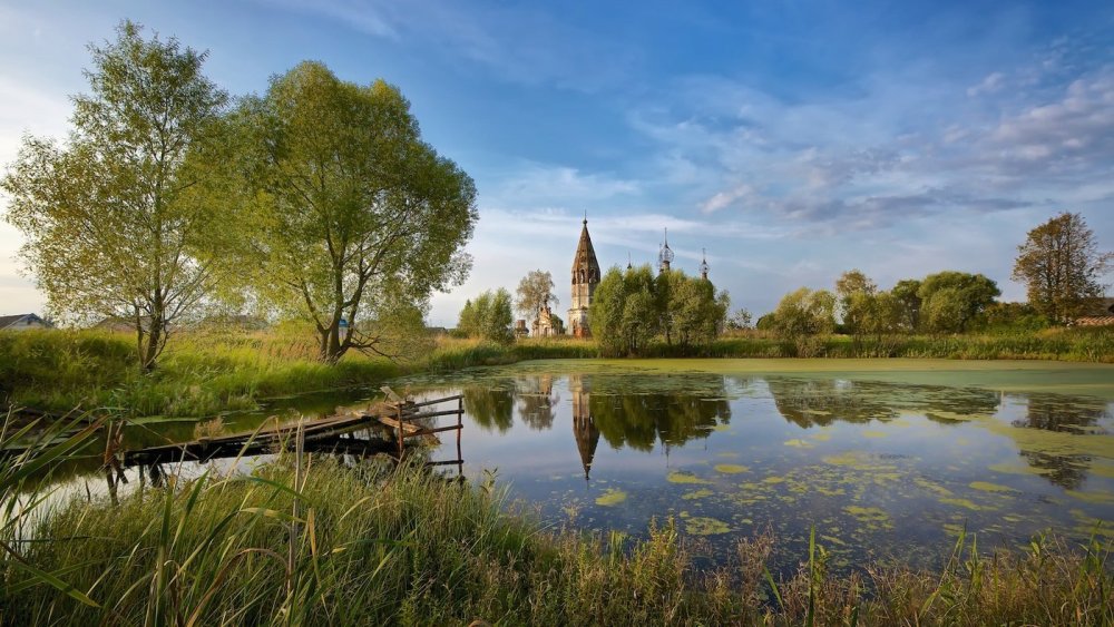 Красивая деревня