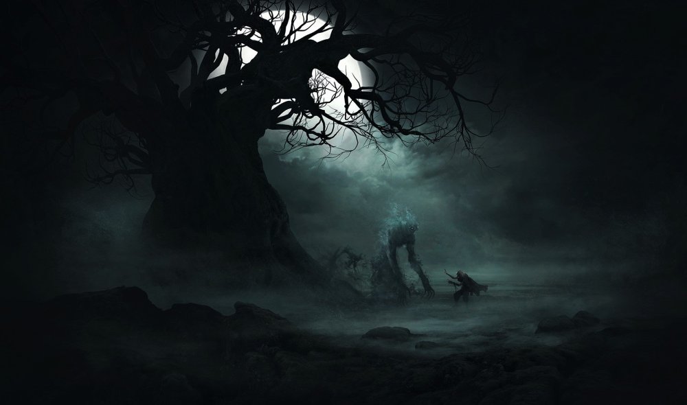 Мрачные пейзажи фэнтези