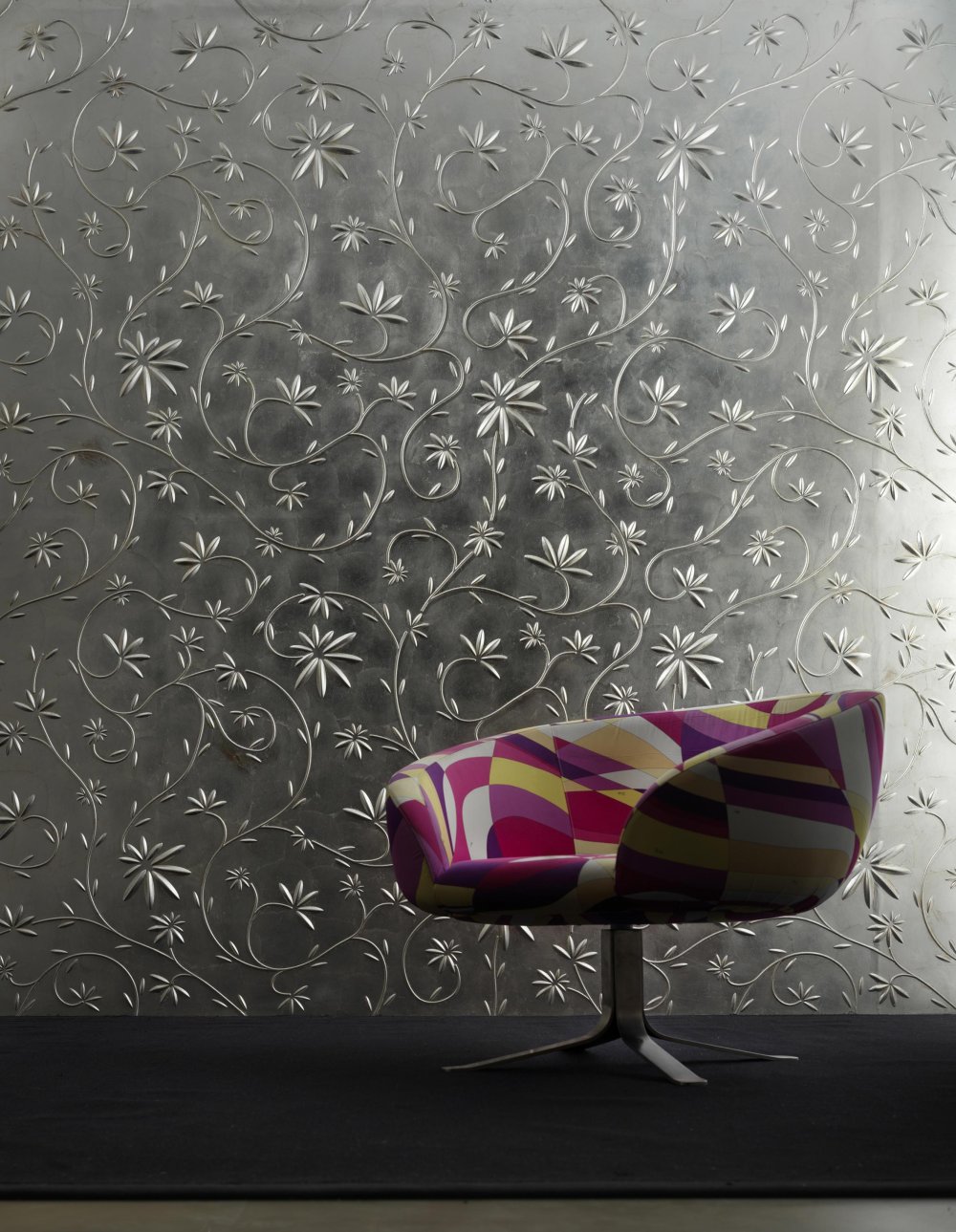 Обои с зеркальным эффектом для стен