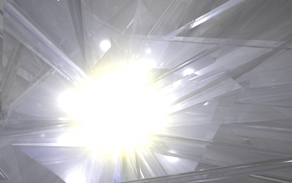 Яркий белый свет