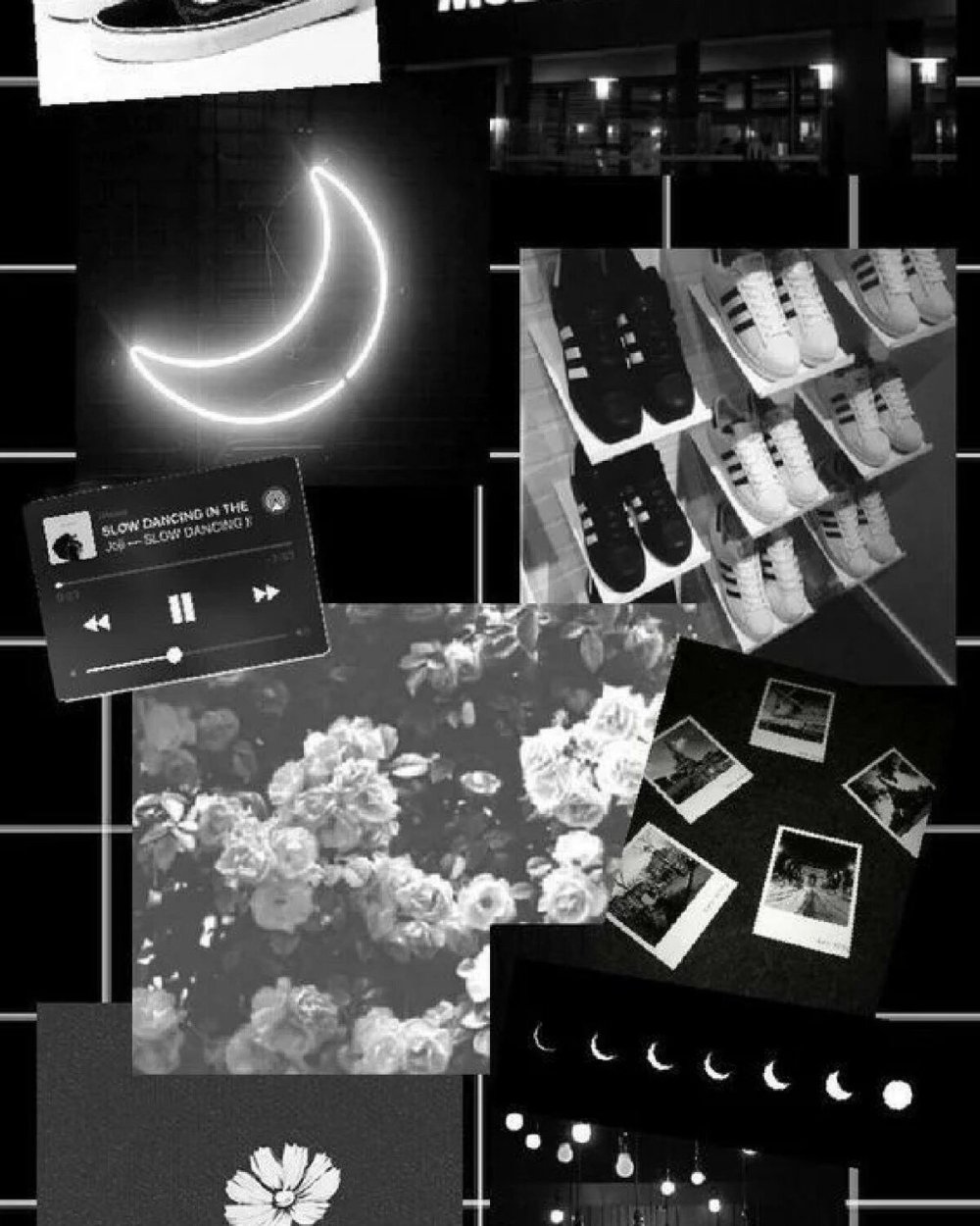 Черный коллаж