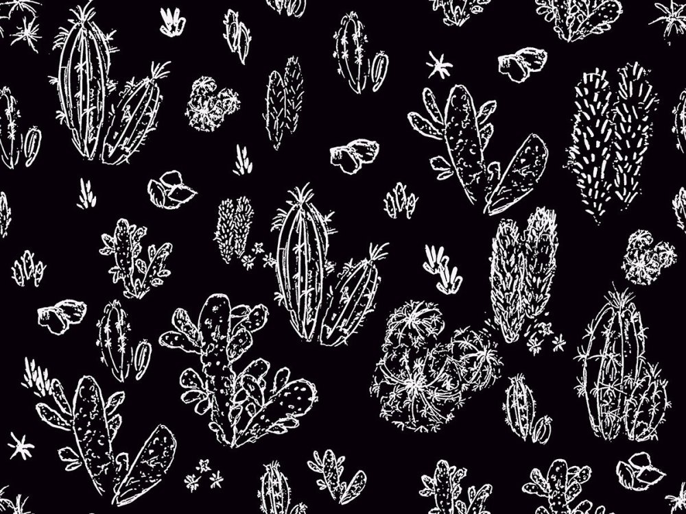 Принты на черном фоне