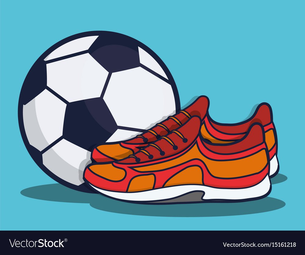 Футболисты пинают мяч на поле