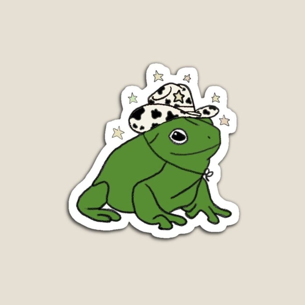 Кавайная лягушка