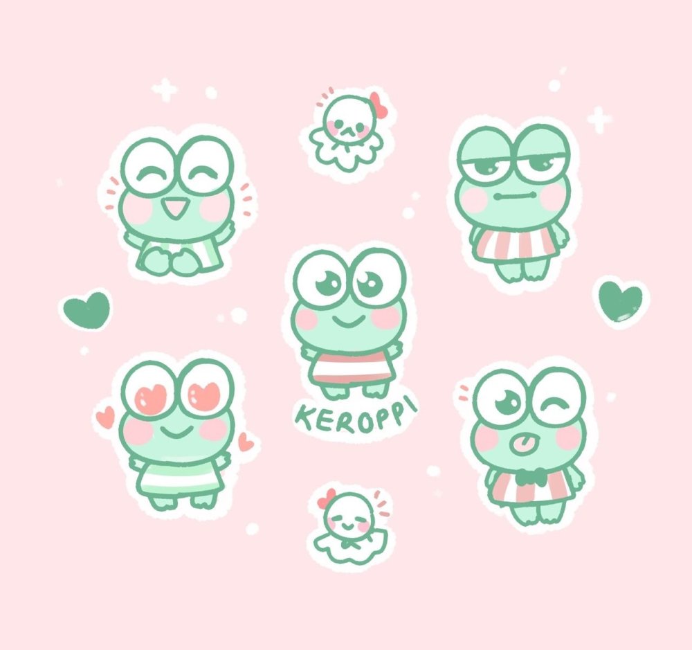 Кероппи Лягушонок Эстетика