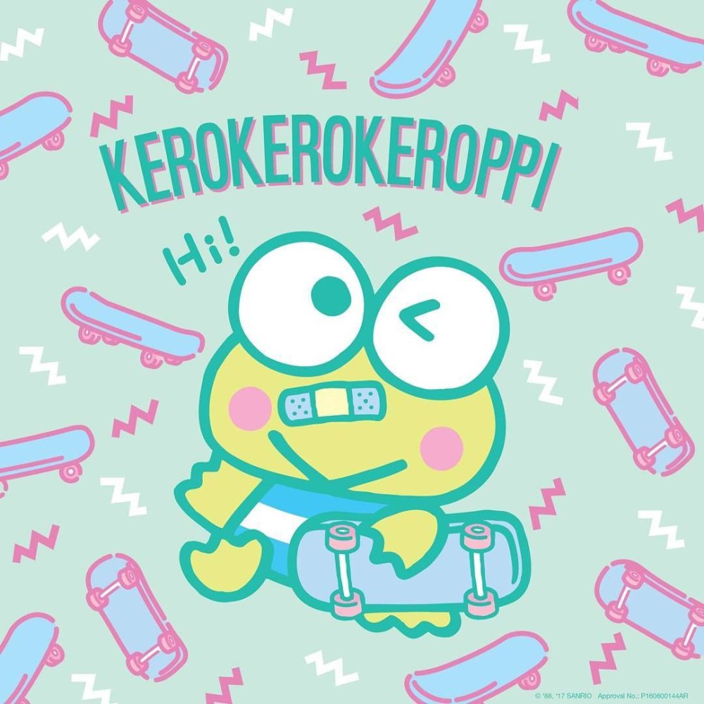 Keroppi Хелло Китти