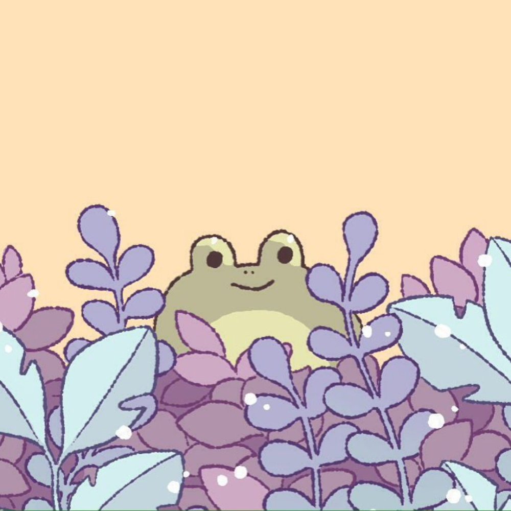 Фон с лягушками милые