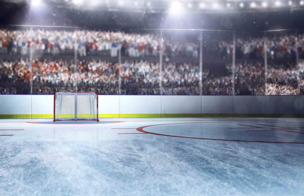 Пустая хоккейная Арена НХЛ