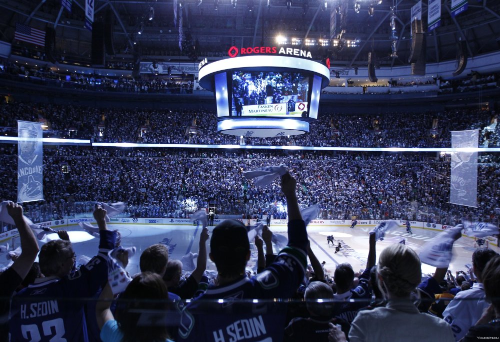 Хоккейный стадион фон