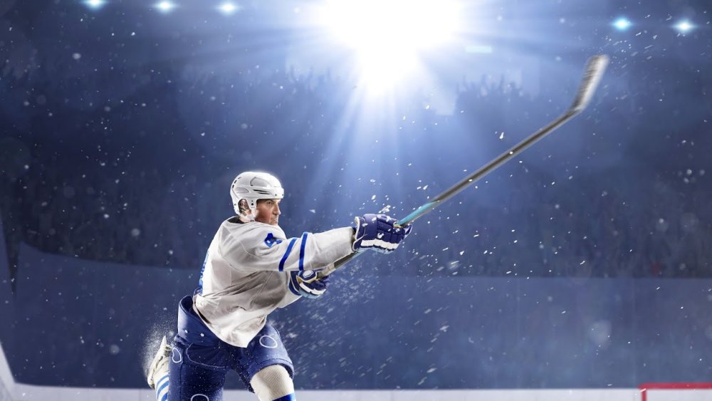 Хоккей синий