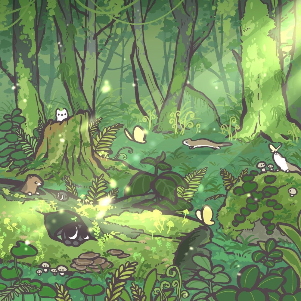 Обои в стиле Goblincore в хорошем качестве