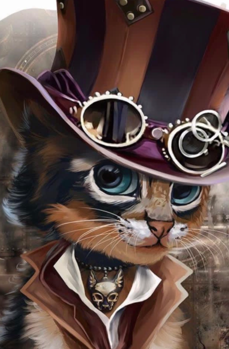 Обои на рабочий стол коты арт