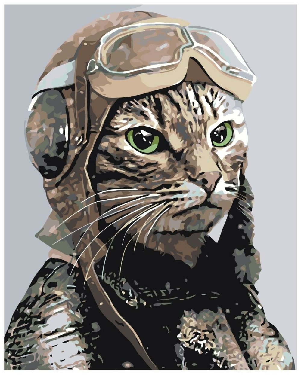 Рисунок Разина кот пилот