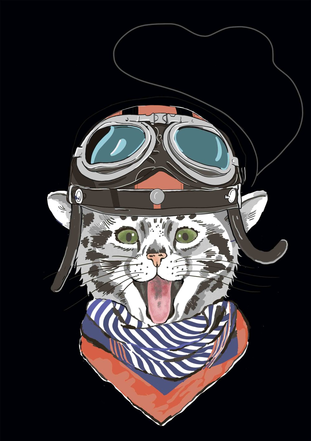 Кот в скафандре