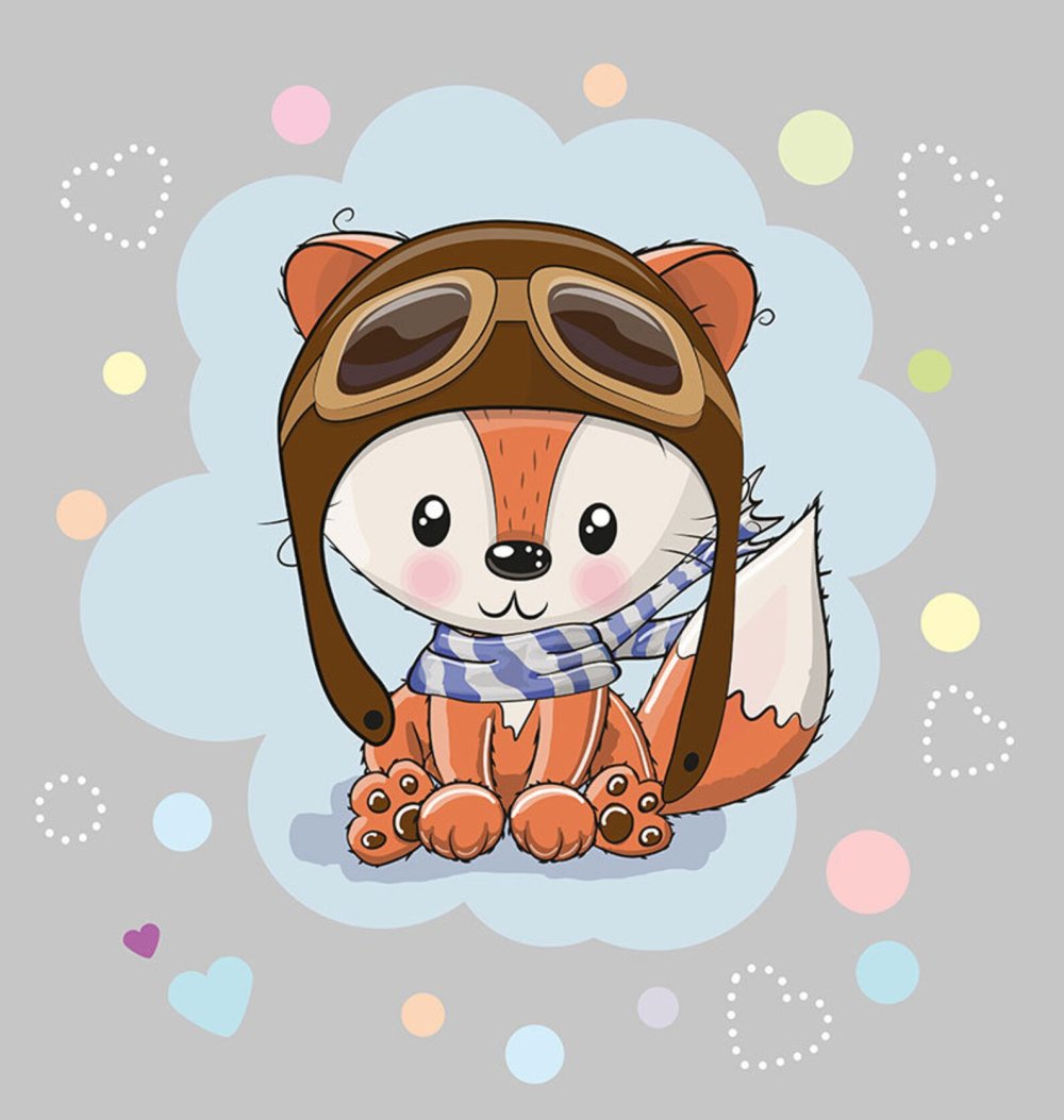 Картина по номерам кот летчик