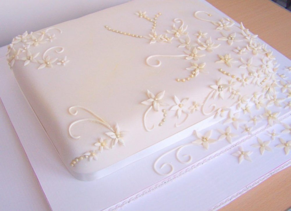 Торт квадратный одноярусный