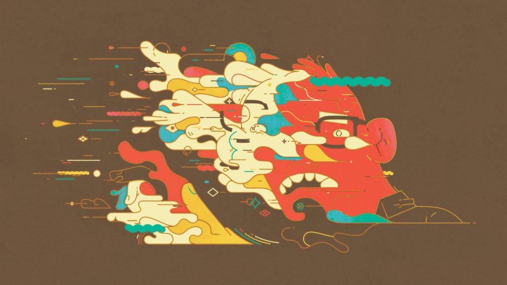 Пастельные обои аниме