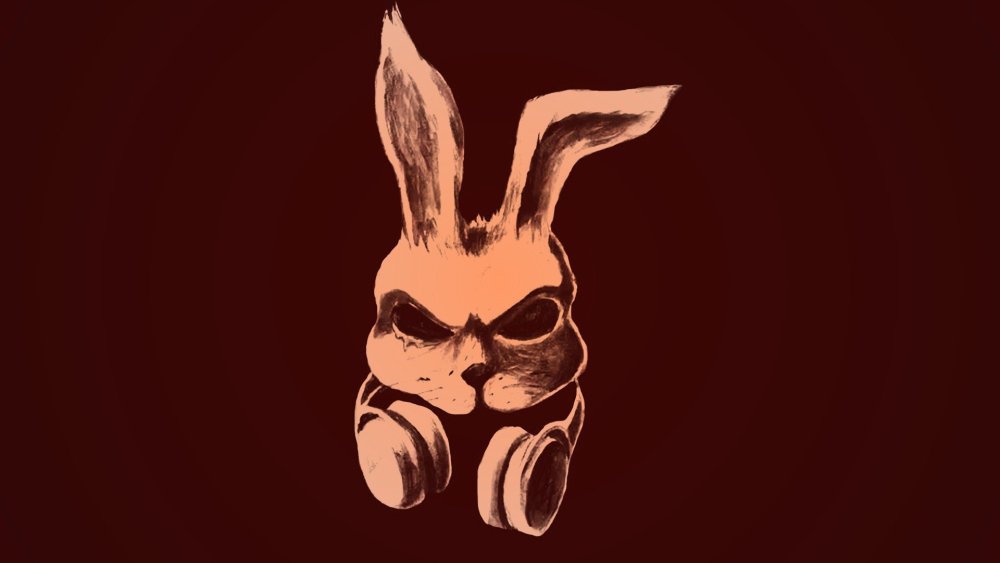 Белый кролик отбросы