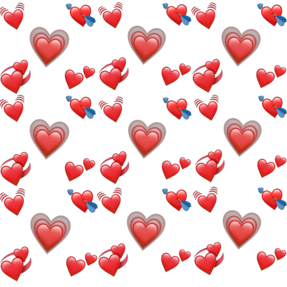 Много сердечек