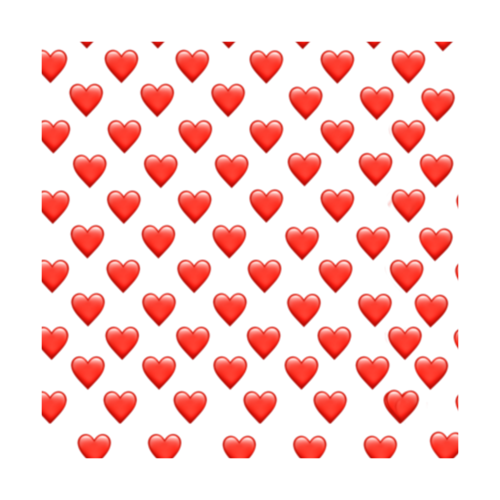 Много сердечек