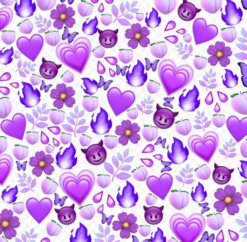 Фиолетовое сердечко