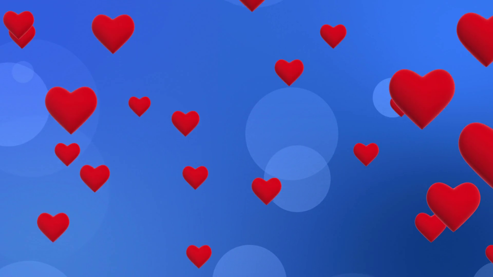 Фон из сердечек