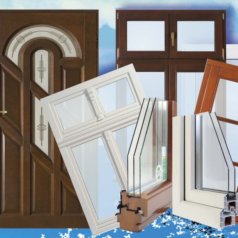 ПВХ окна двери входные и межкомнатные