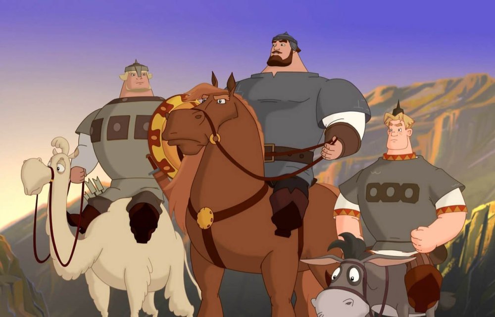 Три богатыря мультсериал Илья Муромец