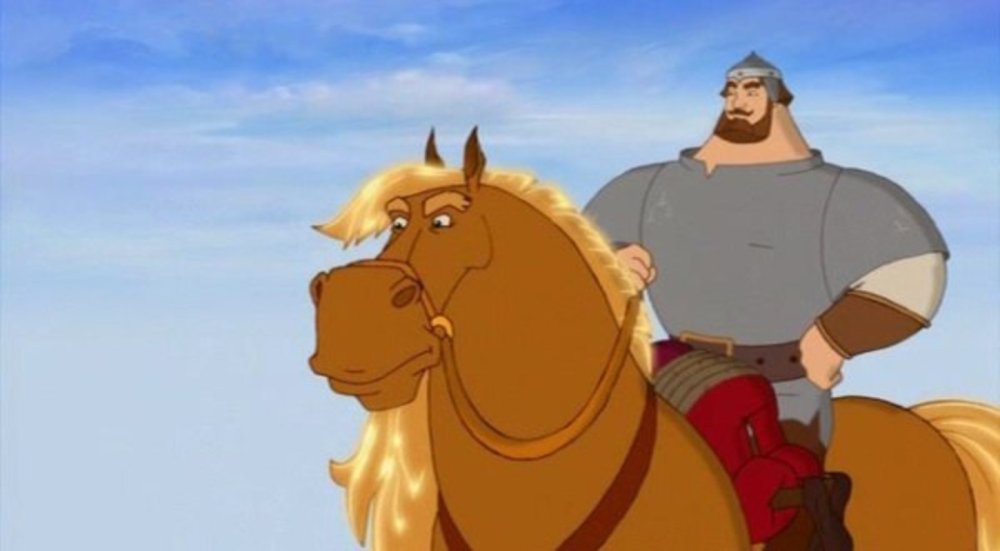 Три богатыря и наследница престола мультфильм 2019