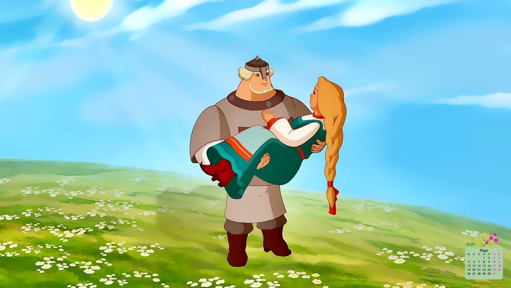 Илья Муромец и Соловей разбойник мультфильм Аленушка