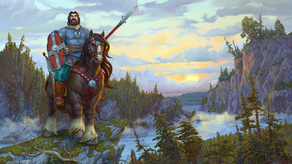 Илья Попович три богатыря