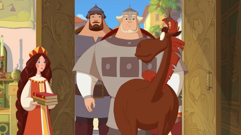 Бурушка конь Ильи Муромца