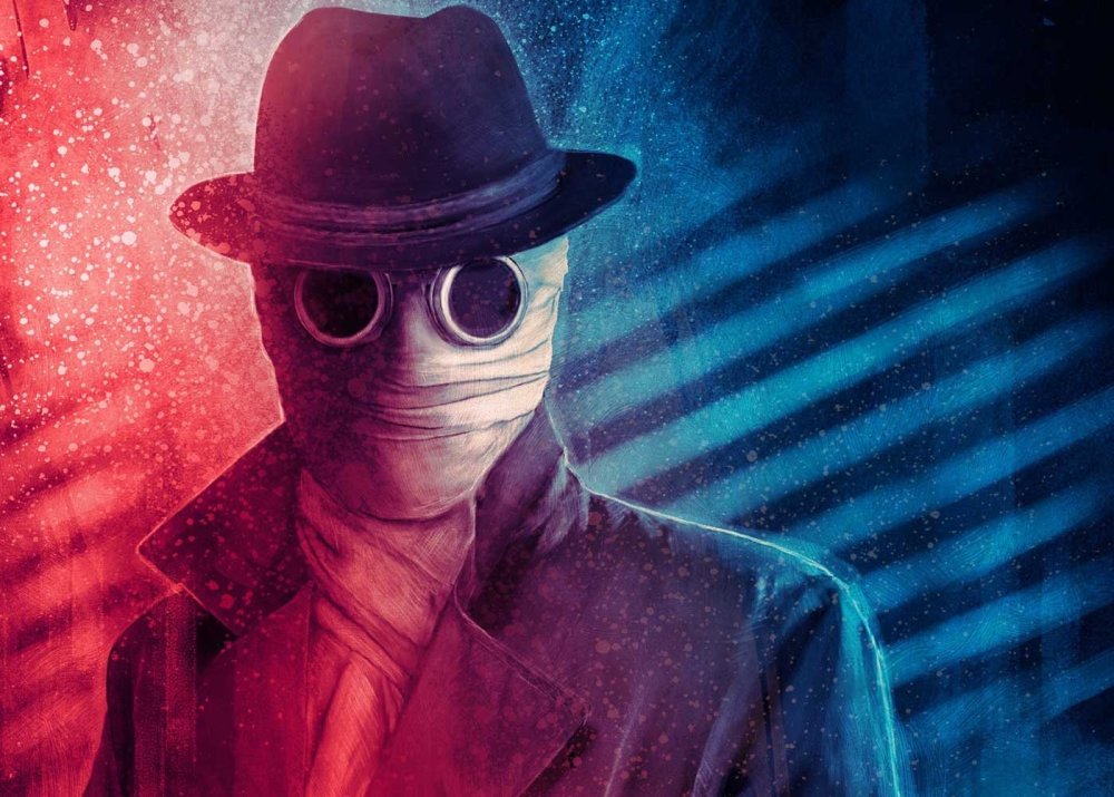 Человек невидимка в капюшоне