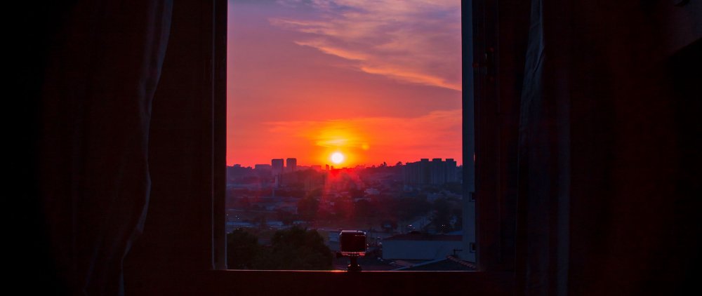 Вид из окна