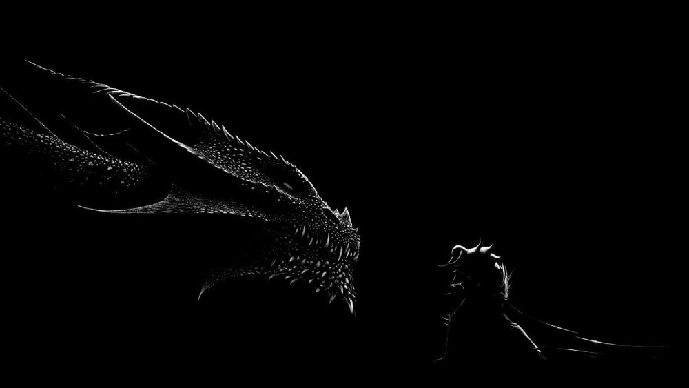 Игры престолов дракон и трон