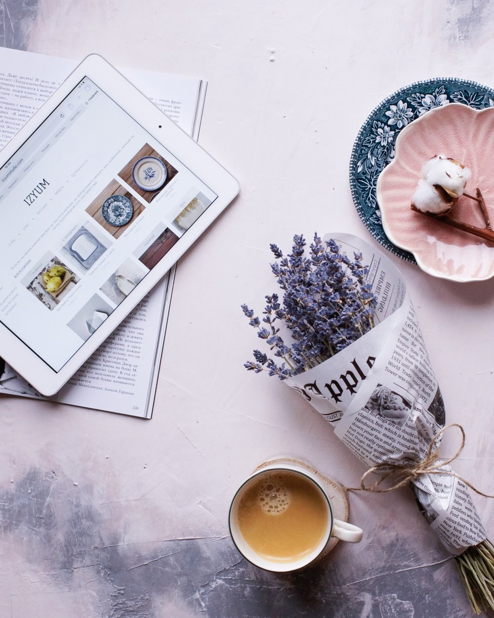 Кофе с лавандой