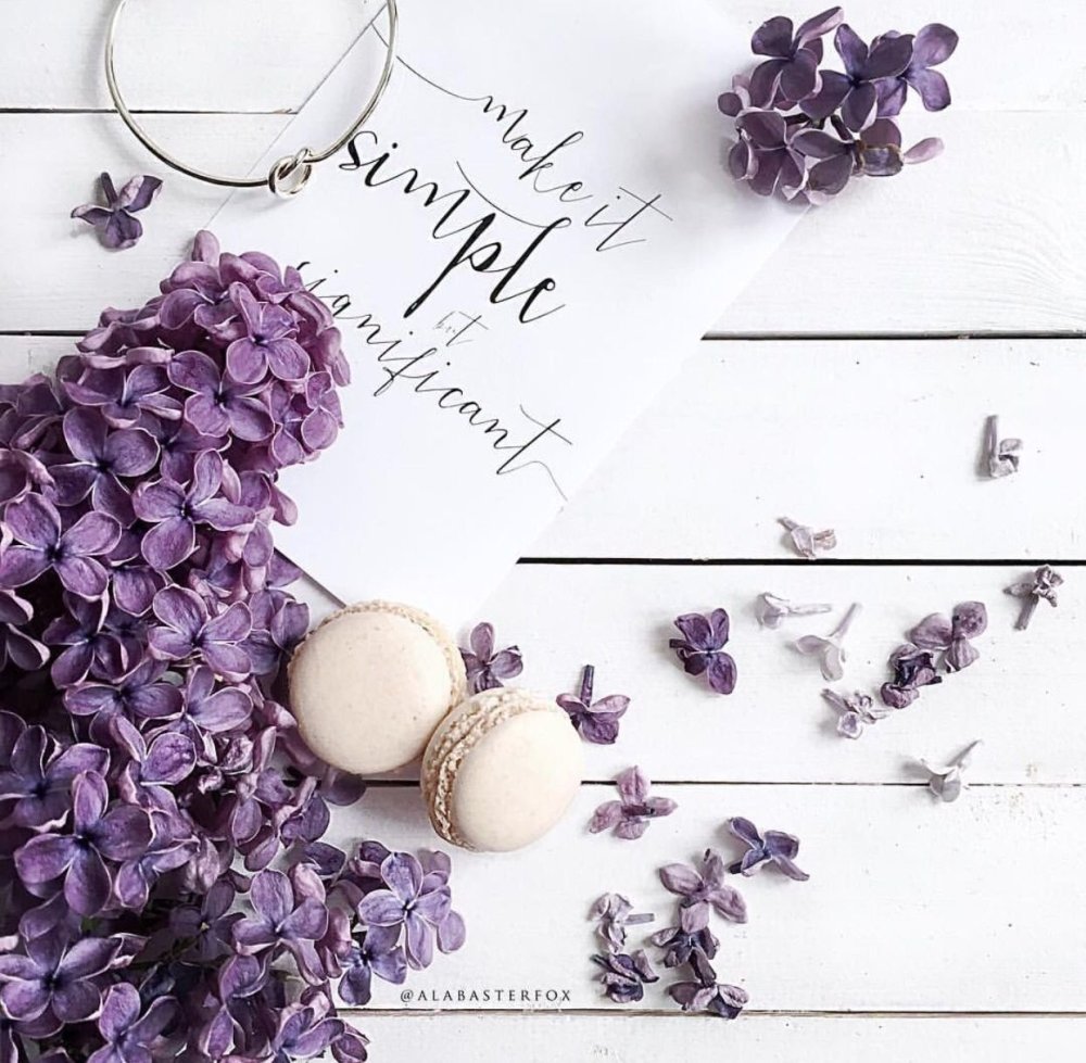 Фон Лаванда акварель