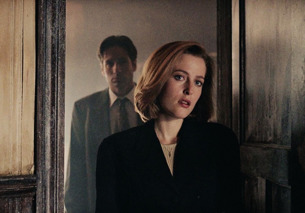 Джиллиан Андерсон и Дэвид Духовны