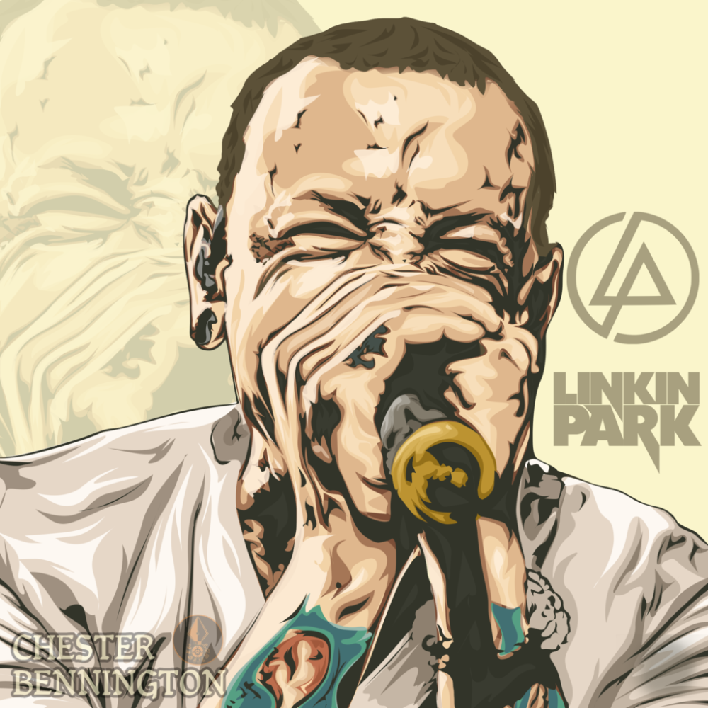 Честер Беннингтон Linkin Park арт
