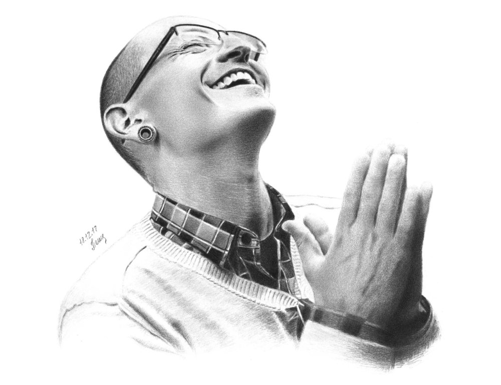 Линкин парк Честер Беннингтон эскиз