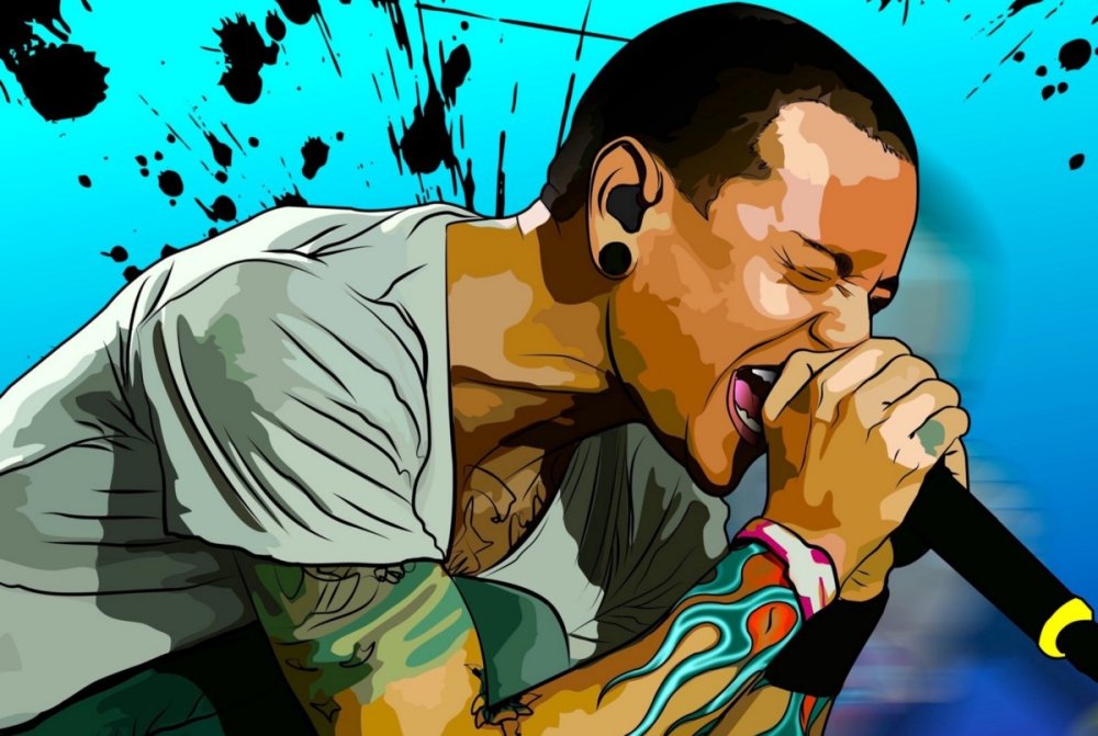 Линкин парк Честер Беннингтон арт