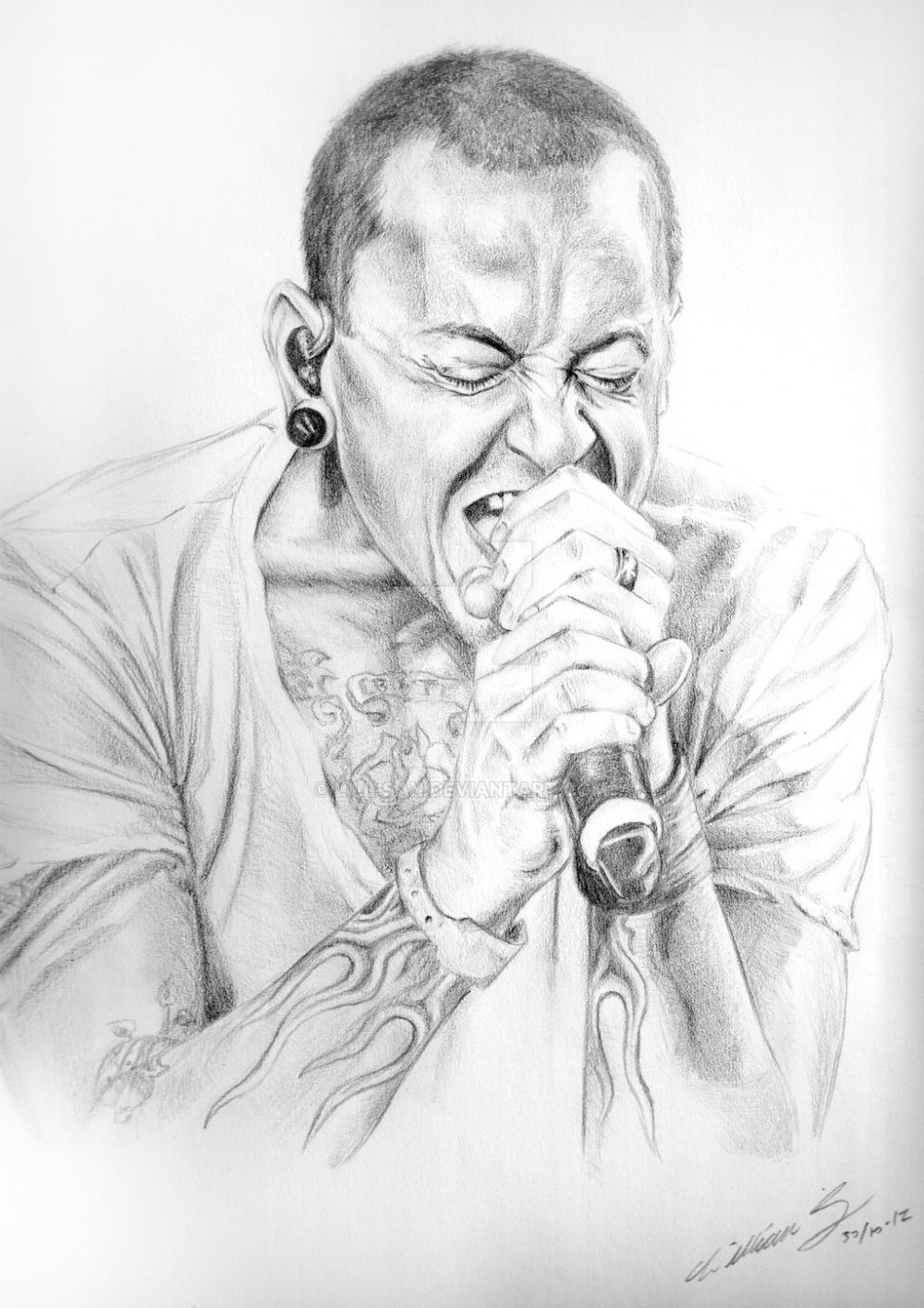 Честер Беннингтон 1976 2017