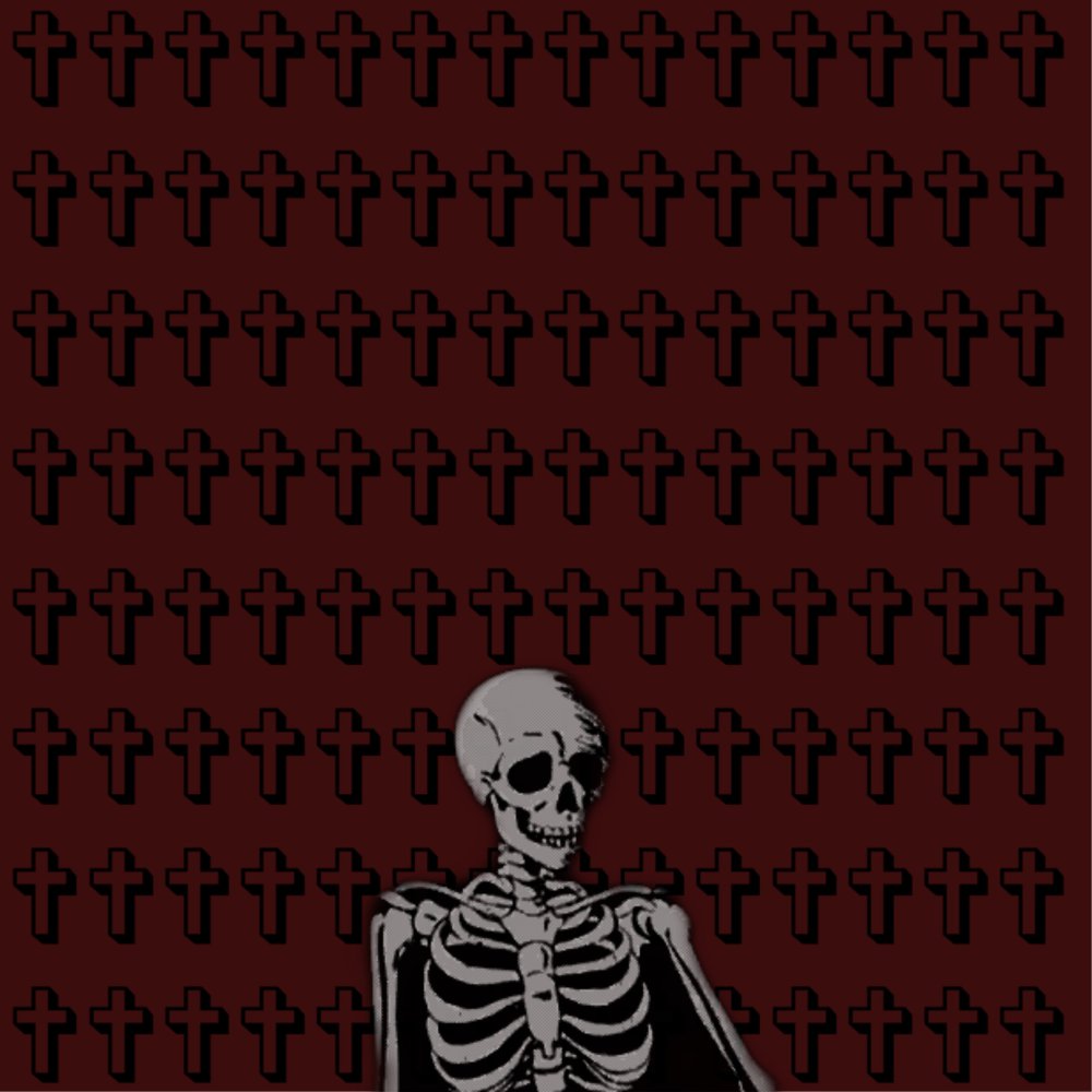 Скелет на аву