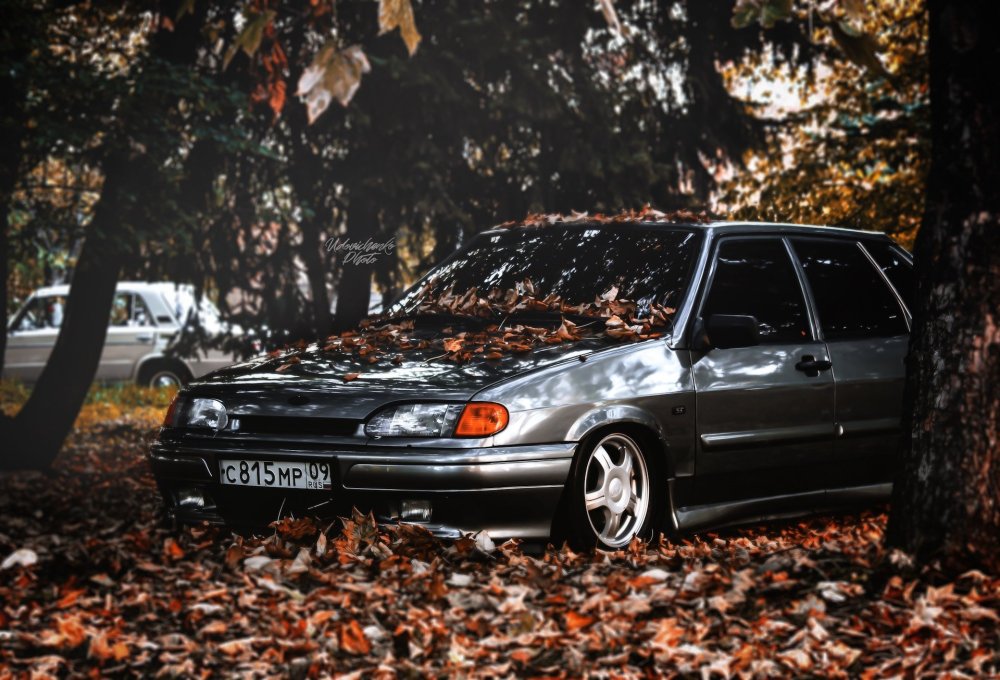 ВАЗ 2114 черная злая