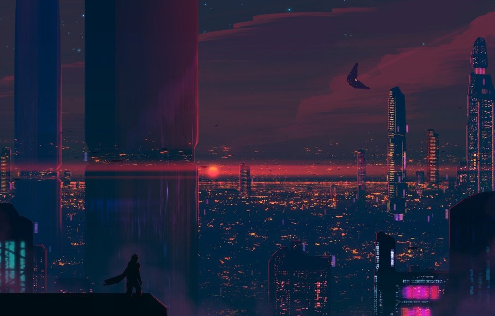 Pixel Cyberpunk ASUS ROG