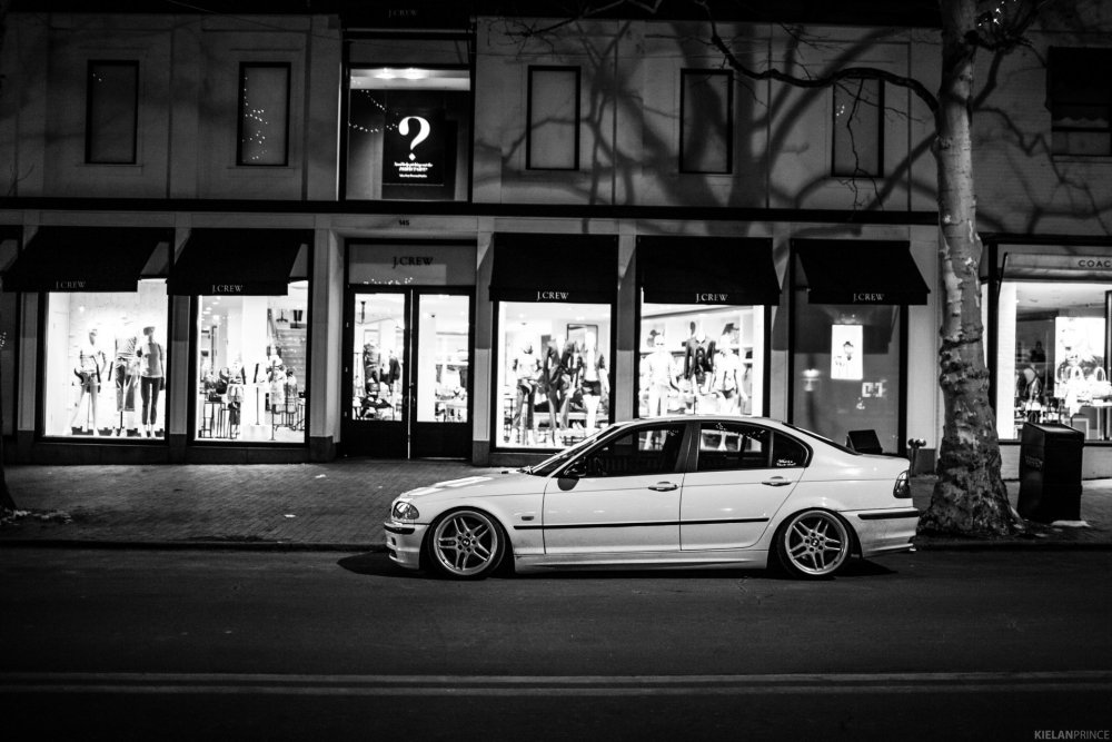 BMW e46 Black and White