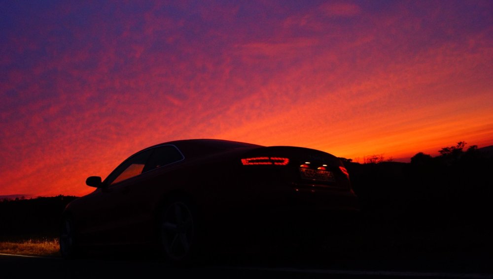 Эстетика машин на закате