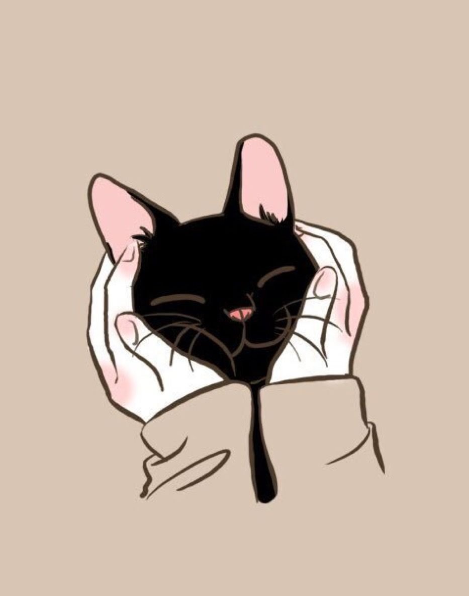 Кот Эстетика на аву