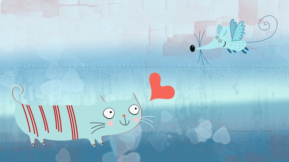 Фон с котиками